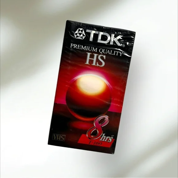 🟢5/$25  Bundle/3 TDK Premium Quality HS 8 Hour Blank VHS - Picture 3 of 8